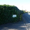 Fishery Entrance Signage from Road